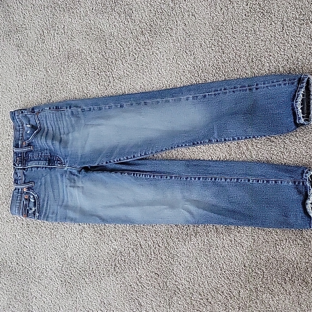 Madewell straight high waist jeans